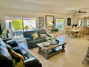 Living and dining room 