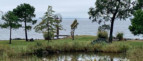 Welcome to the Chesapeake Bay..,view from the deck