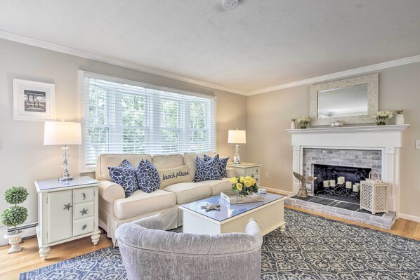 South Chatham Vacation Rental | 3BR | 2BA | 1,802 Sq Ft | Steps to Enter