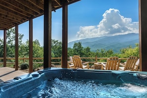 Bain à remous extérieur