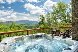 Hot tub with view