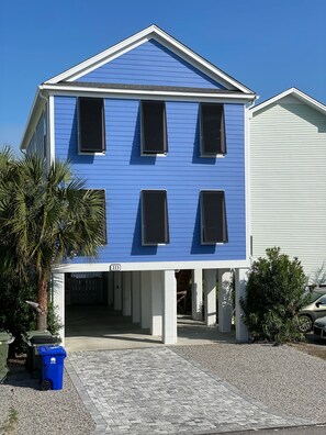 Front of the Home. Freshly repainted. 