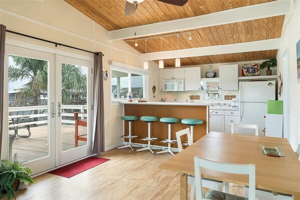 view toward the Front Door & Dining Areas