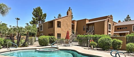 Scottsdale Vacation Rental | 2BR | 2BA | 1,050 Sq Ft | Stairs Required