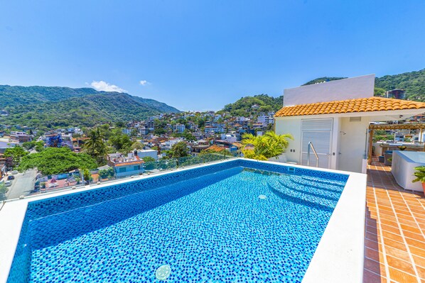 Takterrasspool