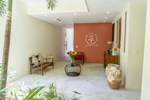 Lobby sitting area