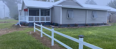 Exterior view of the house.