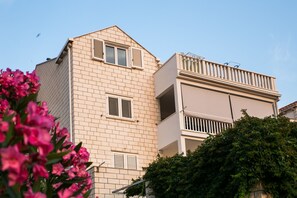 Fassade der Unterkunft