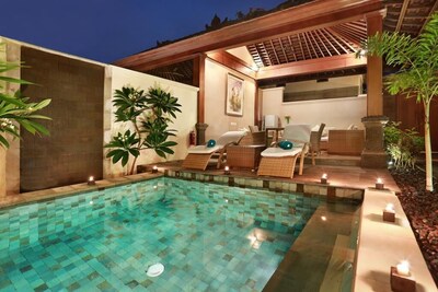 2 Bedroom Private Pool Villa Near Beach in Gili Trawangan