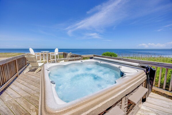 Surf or Sound Realty - 905 - Paradise Point - Hot Tub -1