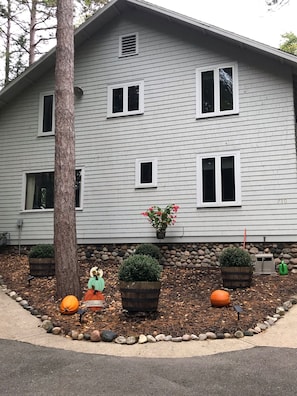 Driveway view of the home.  The Home was built in 1911.