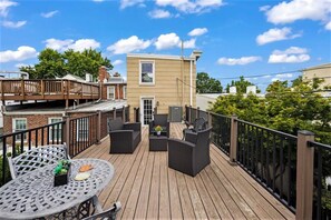 Huge shared roof deck