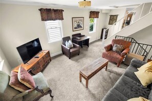 Gorgeous living room with tons of light
