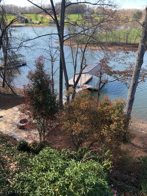 View of Dock from Porch