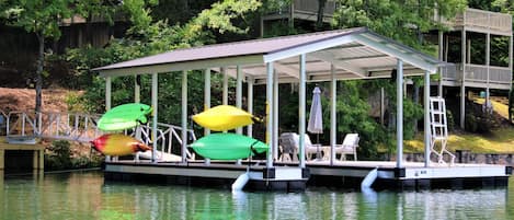 View of dock from lake