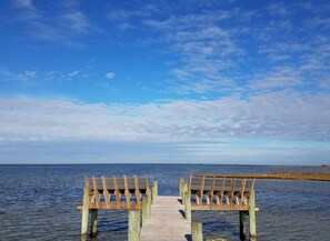 Seating at End of Dock (alternate view)