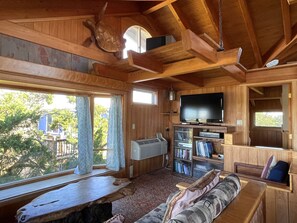 Living Area with TVDVD, Third Floor with Deck Access