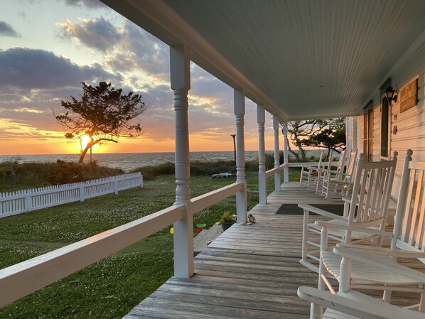 Sunset from the Front Porch