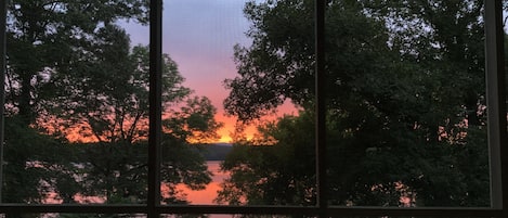 Tennessee River Sunset from house