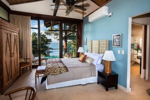 Each bedroom provides comfort with an amazing ocean view.