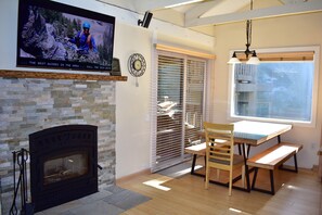 Dining area with plenty of light