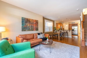 Relax and gather on the main floor