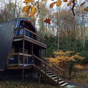 Modern Cabin near Max Patch