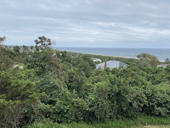 Endless ocean views from main bedroom upper deck