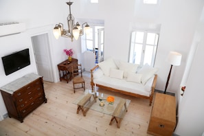 Living room view form upper floor