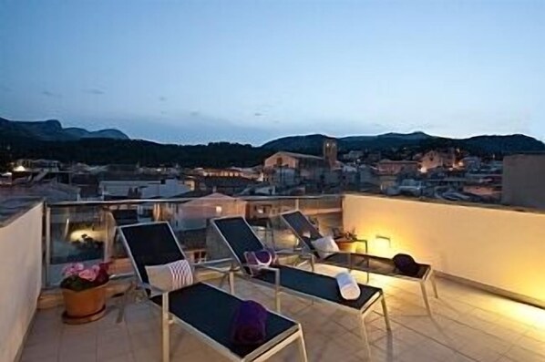 Purple Attic Terrace