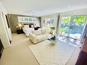 Bedroom 1 parents retreat with ensuite & spa