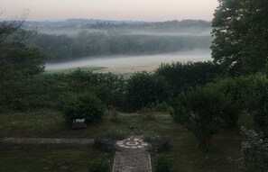 Blick von der Unterkunft