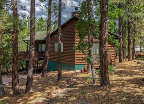 Nestled in tall trees and greenery, you'll love the privacy and location.