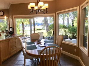 Imagine eating your meals here with views all around!