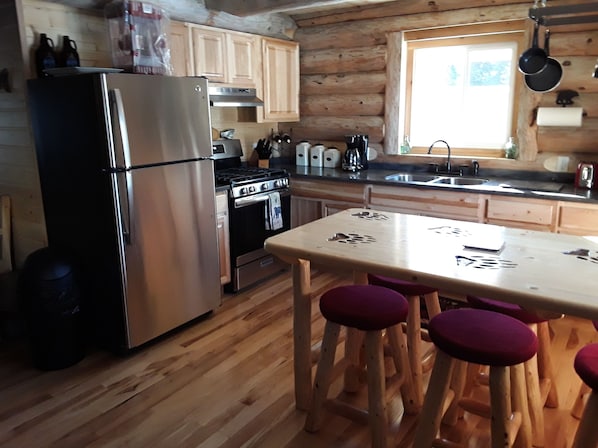 Denali Cabin Kitchen