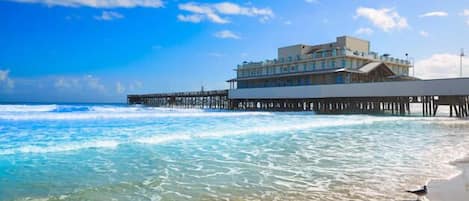 Daytona Beach in Florida with Pier USA