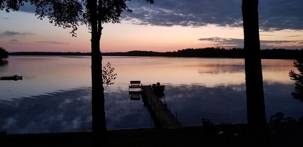 Vue depuis l’hébergement