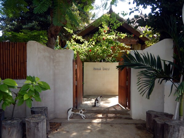 The enterance to Rumah Damai