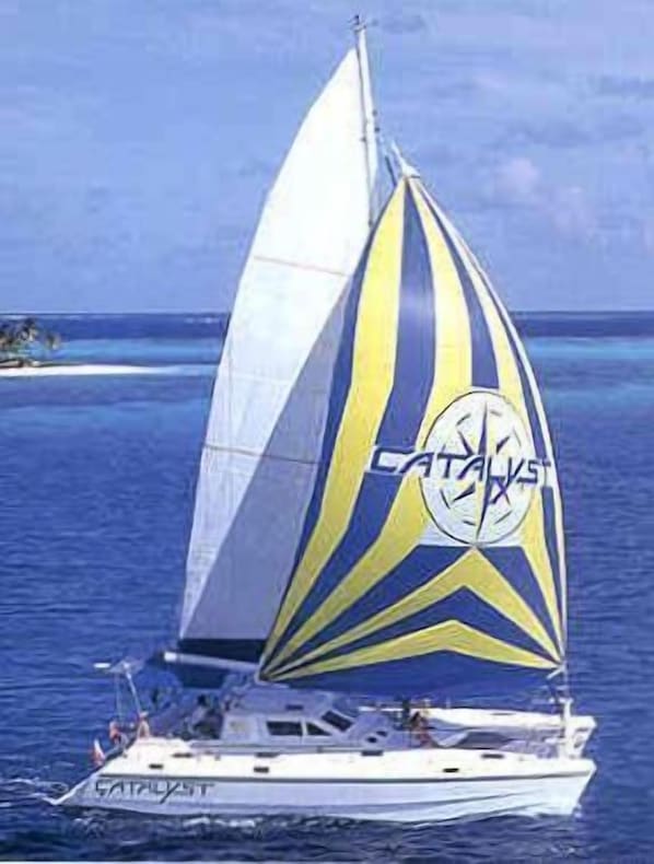 Catalyst Sailing in the BVI
