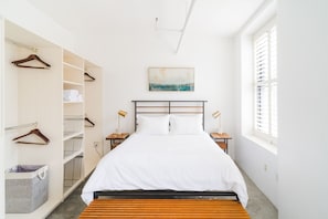 Plenty of closet space in the bedroom!
