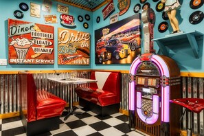 50's style game room