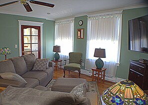 Living Room with large TV
