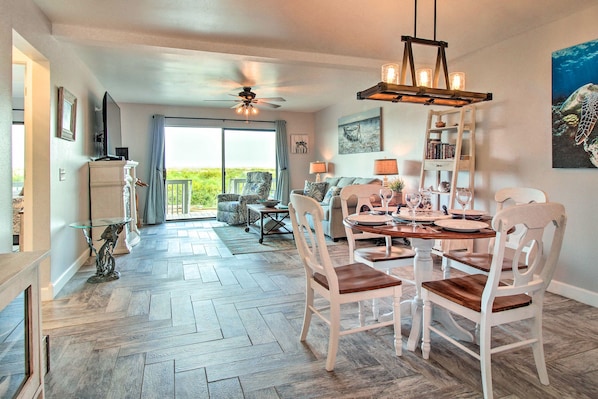 St. Helena Island Vacation Rental | 1BR | 1.5BA | 806 Sq Ft | Stairs Required