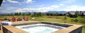 Saltwater Hot Tub w/ Teton Views