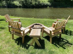 Relaxing by the River