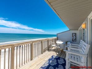 Oceanfront Sun Deck (Partially Covered)
