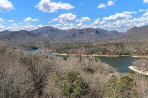 Beautiful views of Lake Lure and Chimney Rock