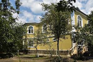 Side of the Property. View from the Garden.