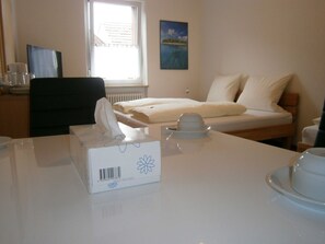 Dreibettzimmer: Schlafbereich
