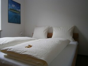 Dreibettzimmer: Dopplebett